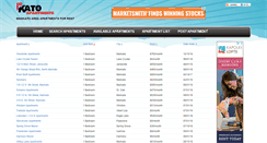 Desktop Screenshot of katoapartments.com