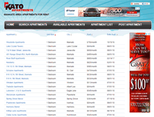 Tablet Screenshot of katoapartments.com